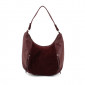 Woman's bag 515, 2 departments, shammy-leather - 3