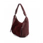 Woman's bag 515, 2 departments, shammy-leather - 5