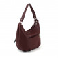 Woman's bag 515, 2 departments, shammy-leather - 6