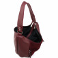 Woman's bag 515, 2 departments, shammy-leather - 8