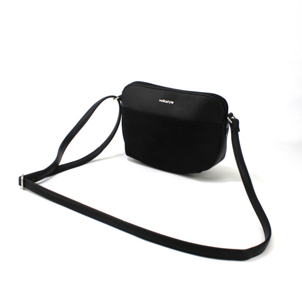 Women's bag 533 with natural suede - 1